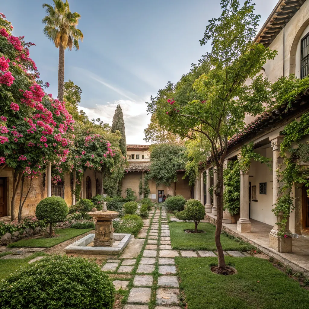 Beautiful Courtyard with Greenery